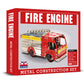 Fire Engine Metal Construction Set
