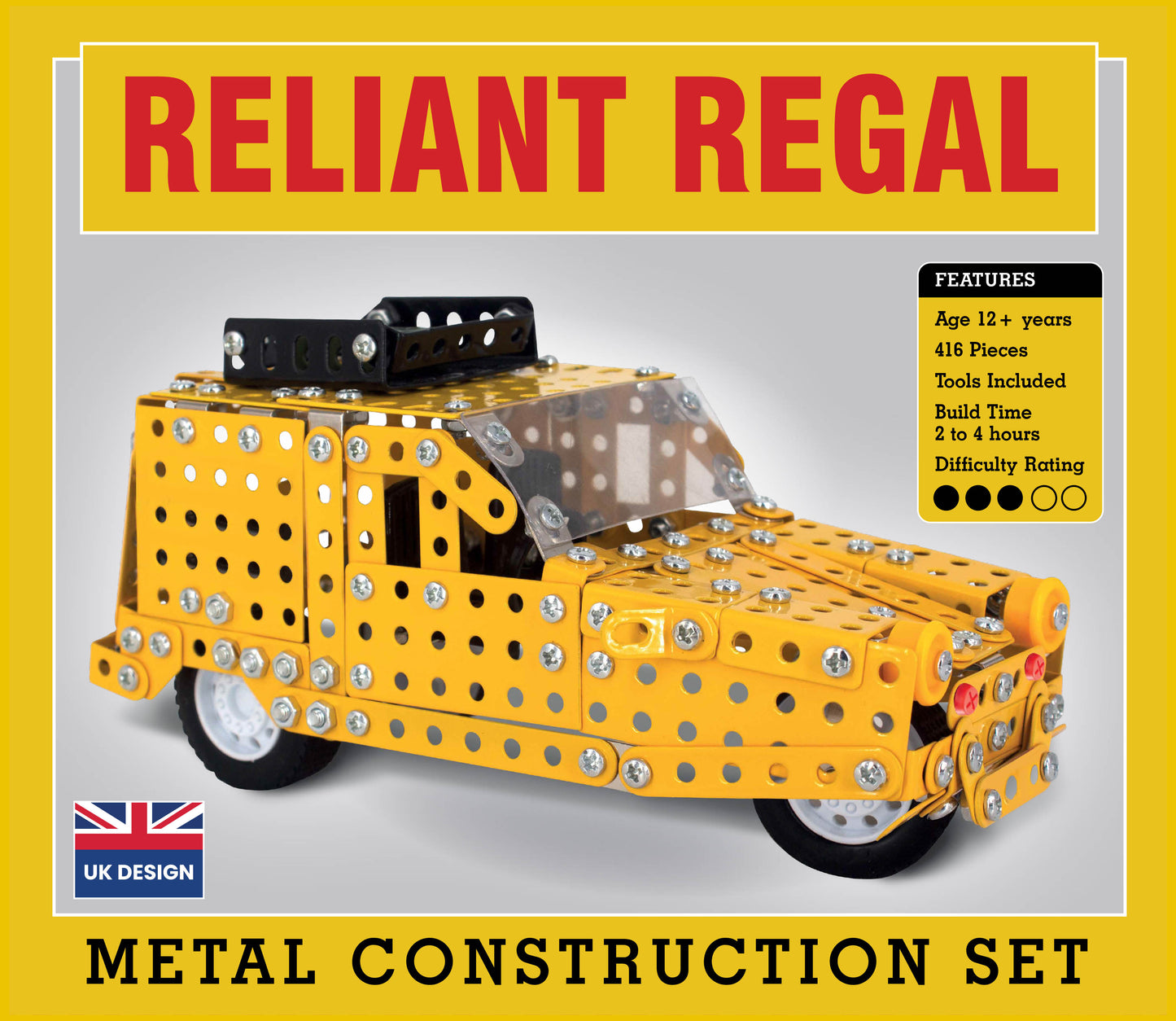 Reliant Regal Metal Construction Set