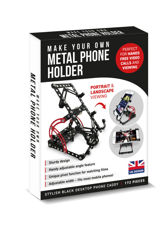Make Your Own Metal Mobile Phone Holder (Black)