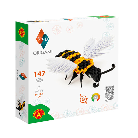 Make Your Own 3D Origami Bee Kit