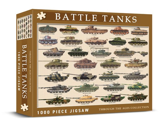 Tank 1000 Piece Jigsaw Puzzle