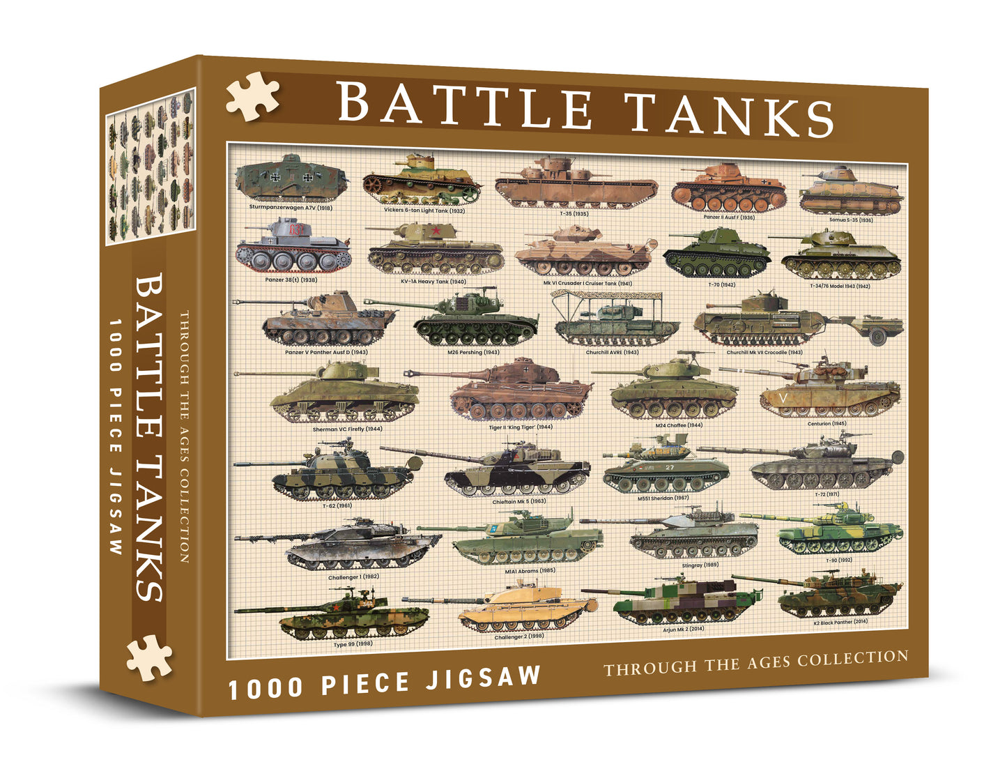 Tank 1000 Piece Jigsaw Puzzle
