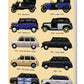 London Taxis Softback Notebook (A5 120 Page Lined)