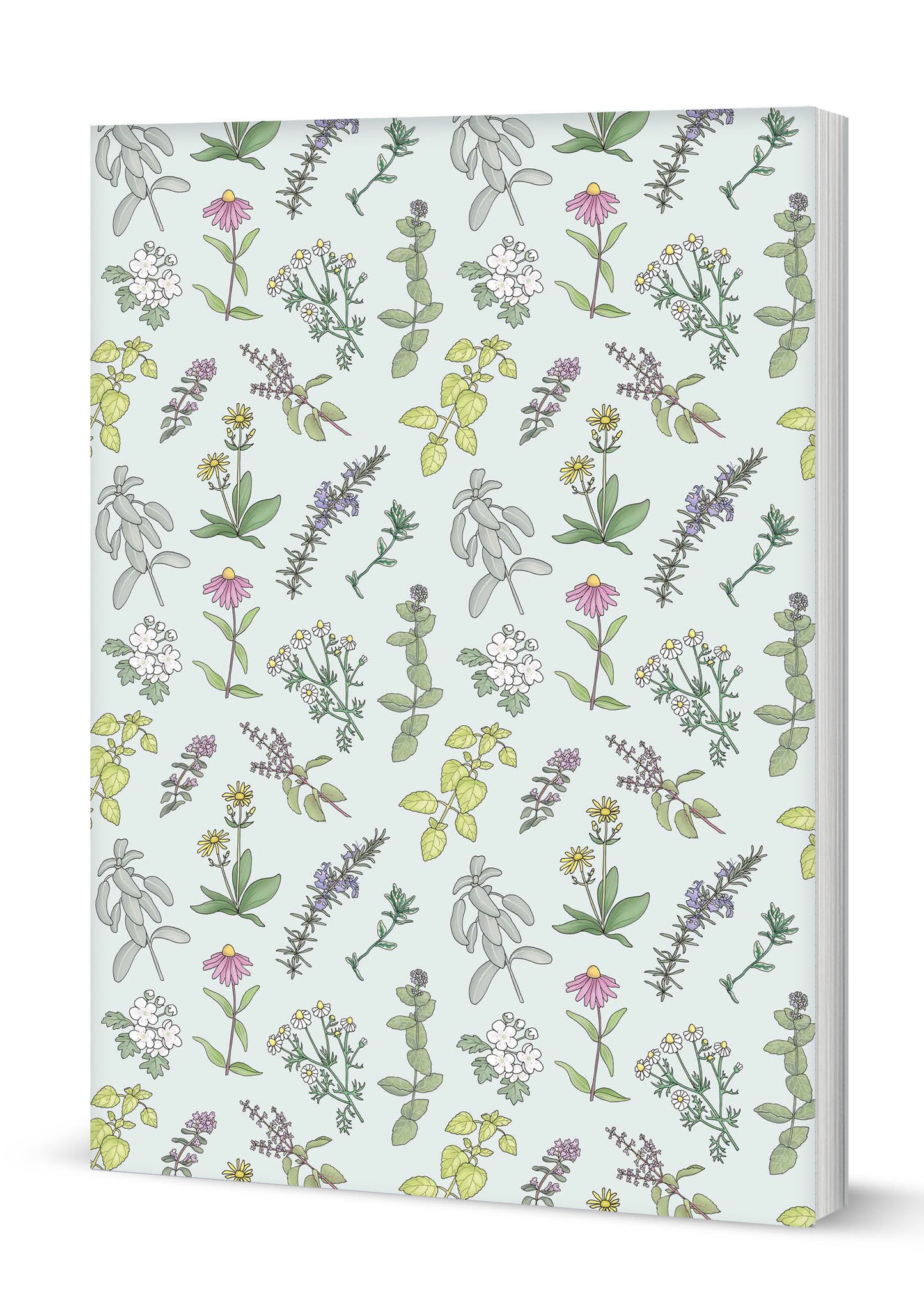 Garden Herbs by Emma Lawrence A5 Notebook