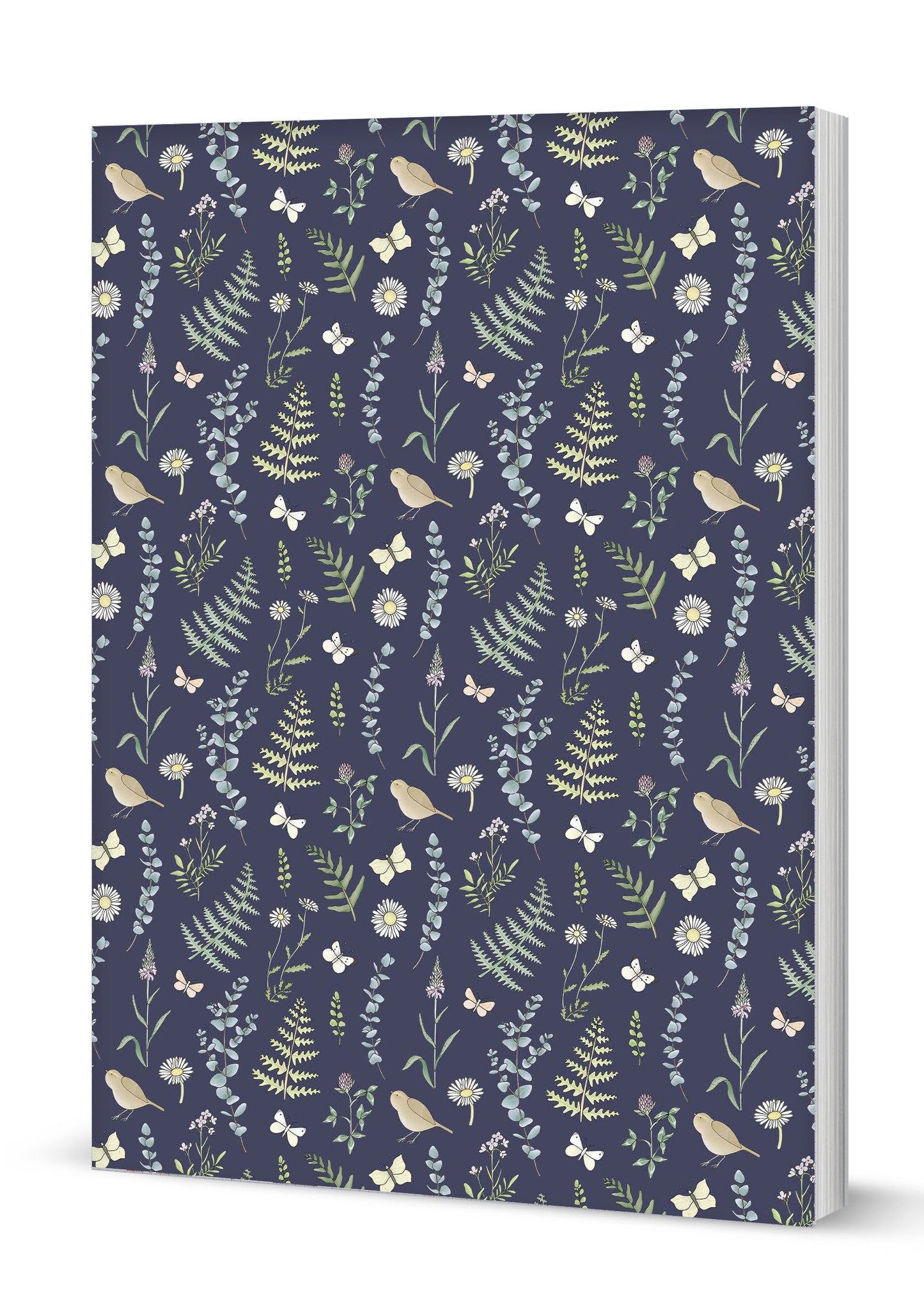 Wildflowers & Fern by Emma Lawrence A5 Softback Notebook