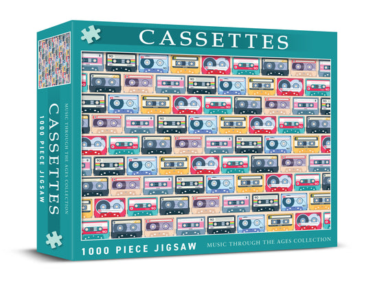 Cassettes 1000 Piece Jigsaw