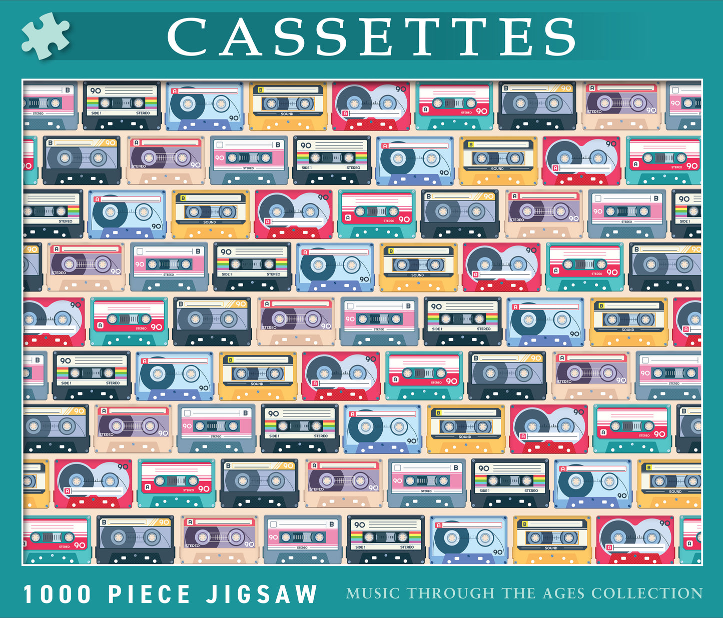 Cassettes 1000 Piece Jigsaw