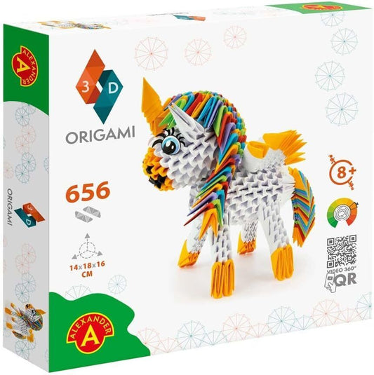Make Your Own 3D Origami Unicorn Kit