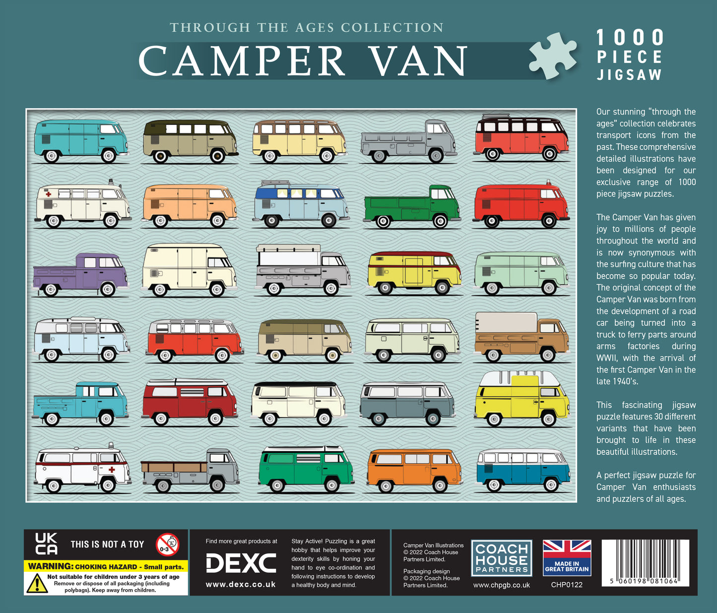 Camper Van 1000 Piece Jigsaw Puzzle
