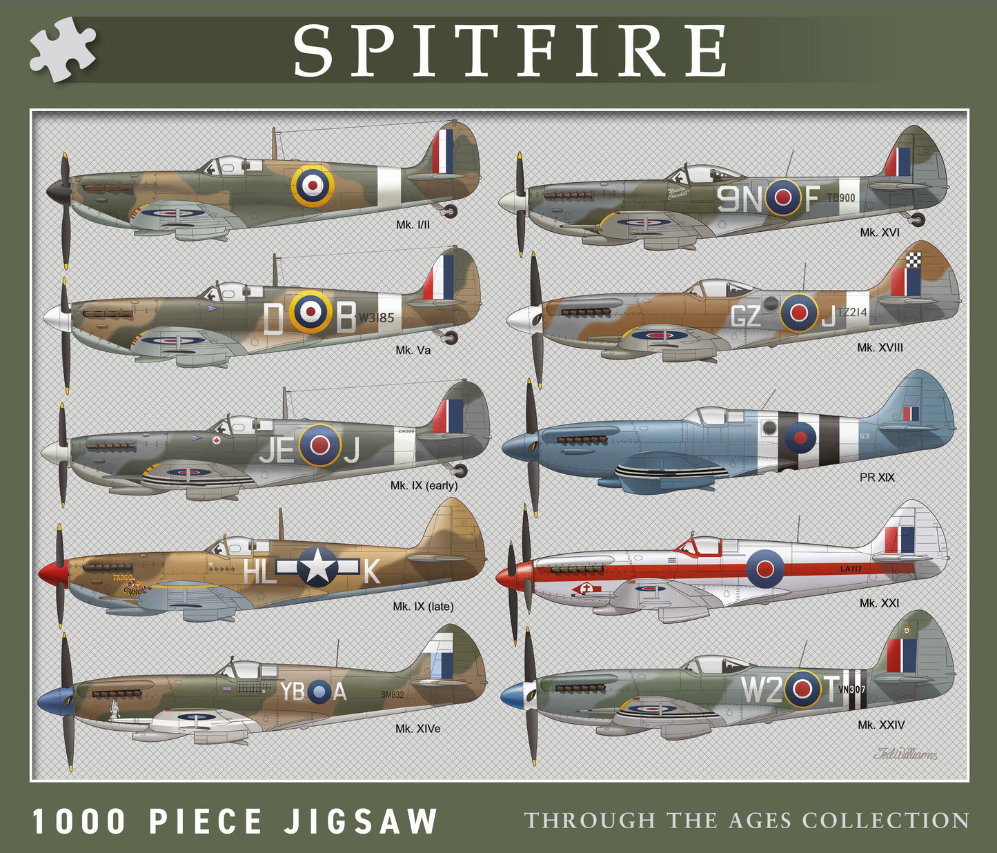 Spitfire 1000 Piece Jigsaw Puzzle