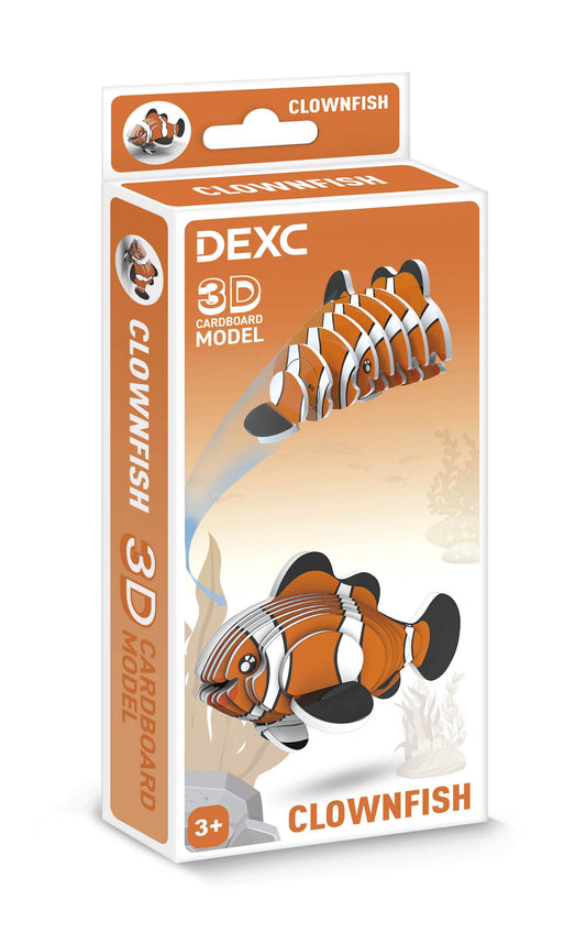 Make Your Own 3D Clownfish Puzzle
